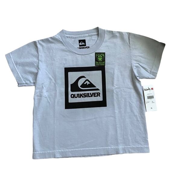 Quicksilver NWT Crop Short Sleeves Shirt Girls XL (14) - Picture 2 of 7